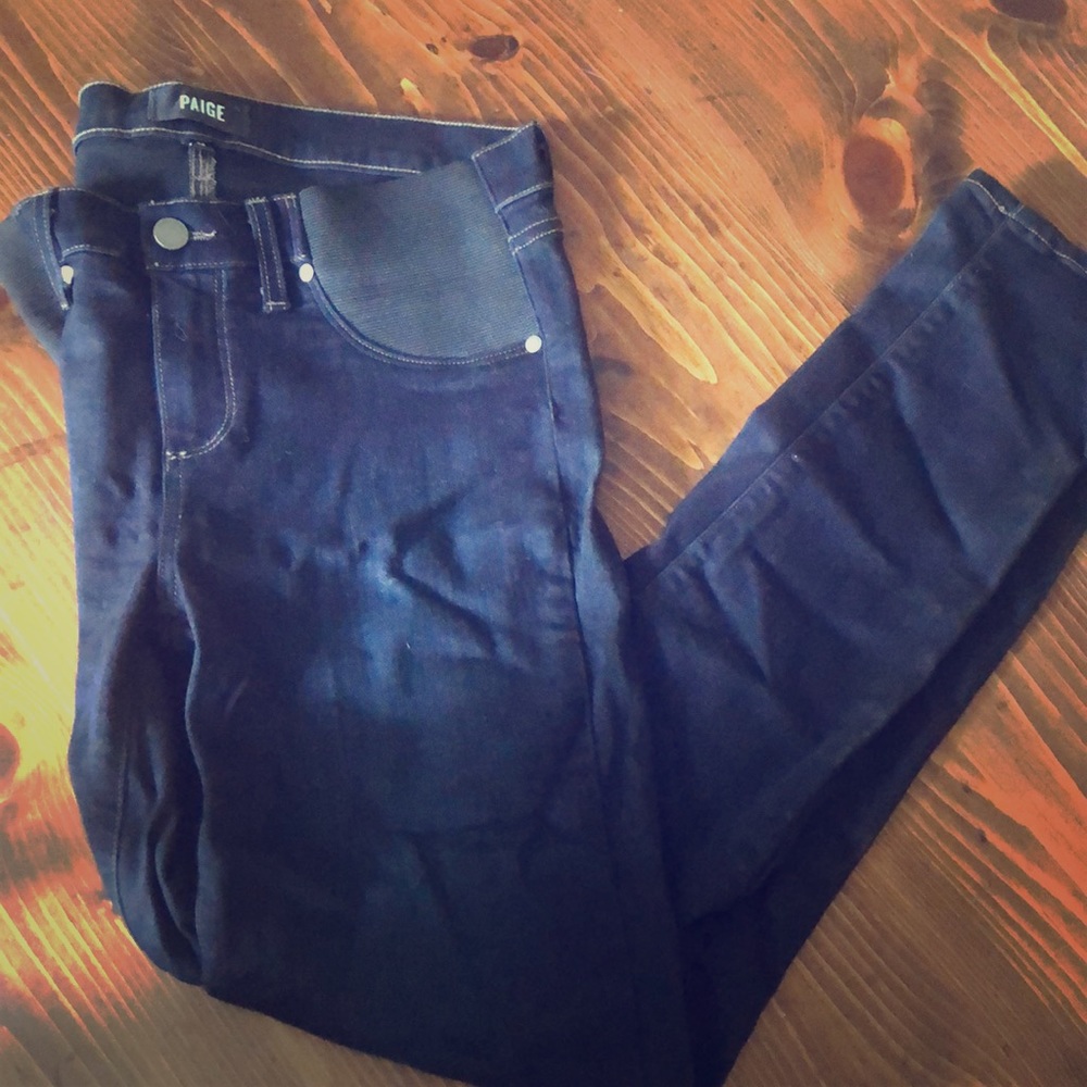 Paige Maternity Skyline Skinny Jeans
